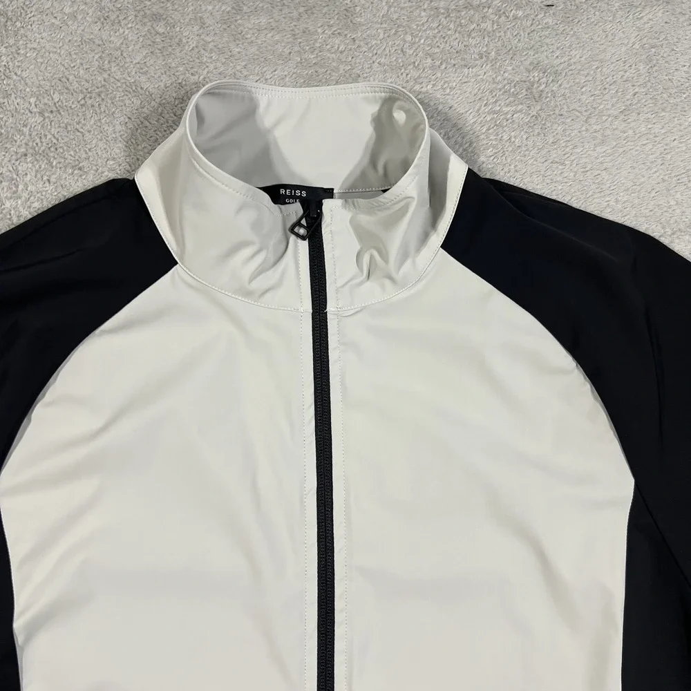 Reiss Golf Jacket Mens Medium Sawgrass Lightweight Performance Full Zip